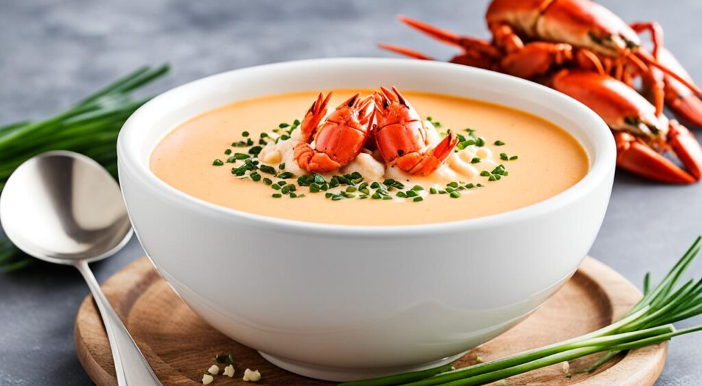 creamy lobster bisque sauce image