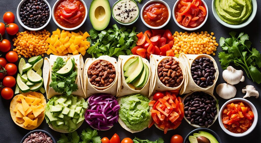 healthy burrito toppings