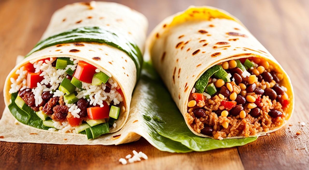 wrap burrito comparison