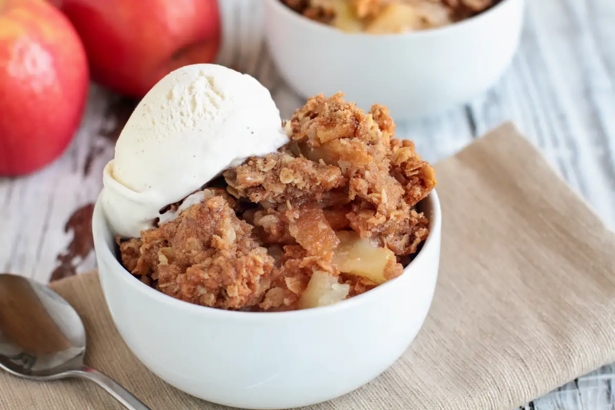 Apple Crisp Without Oats Recipe