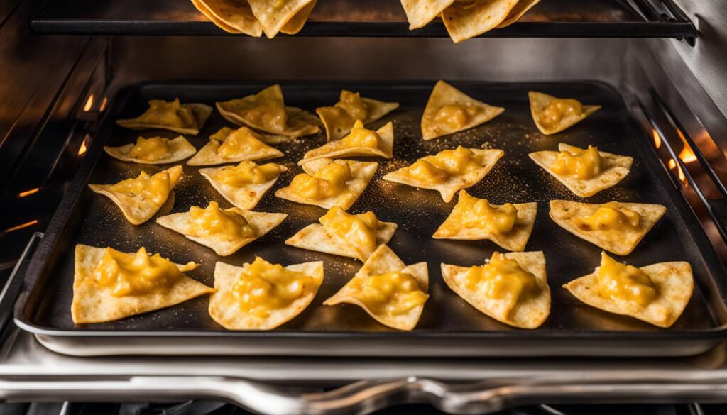 Are nachos baked or fried?