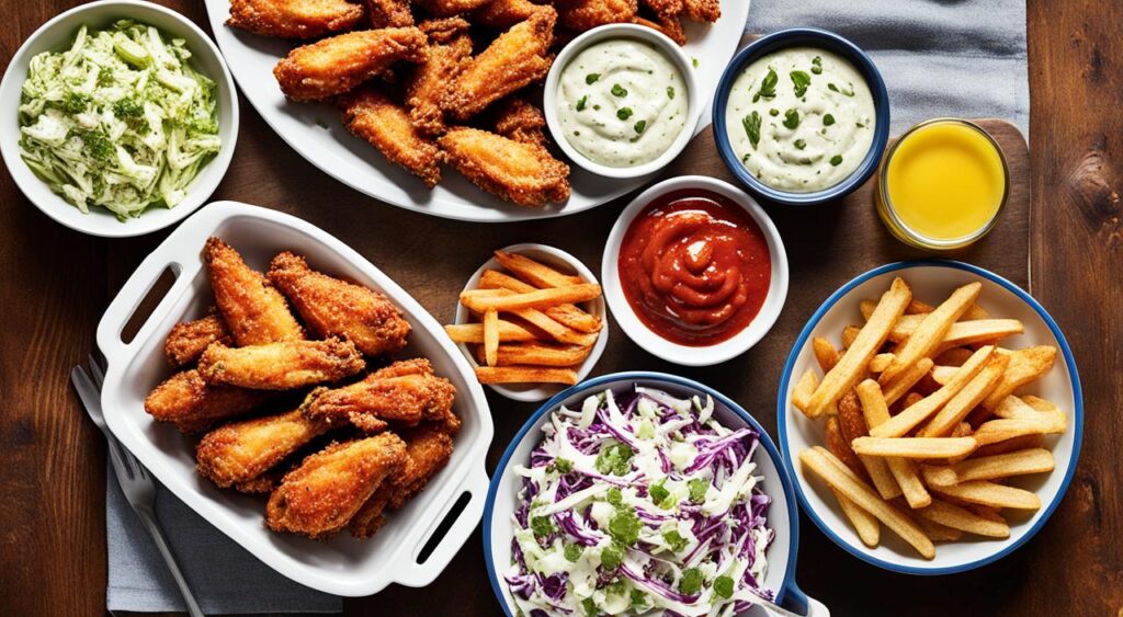 Best Sides for Chicken Wings