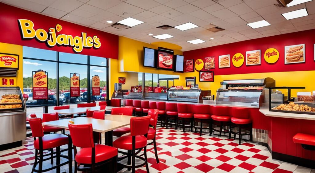 Bojangles restaurant interior