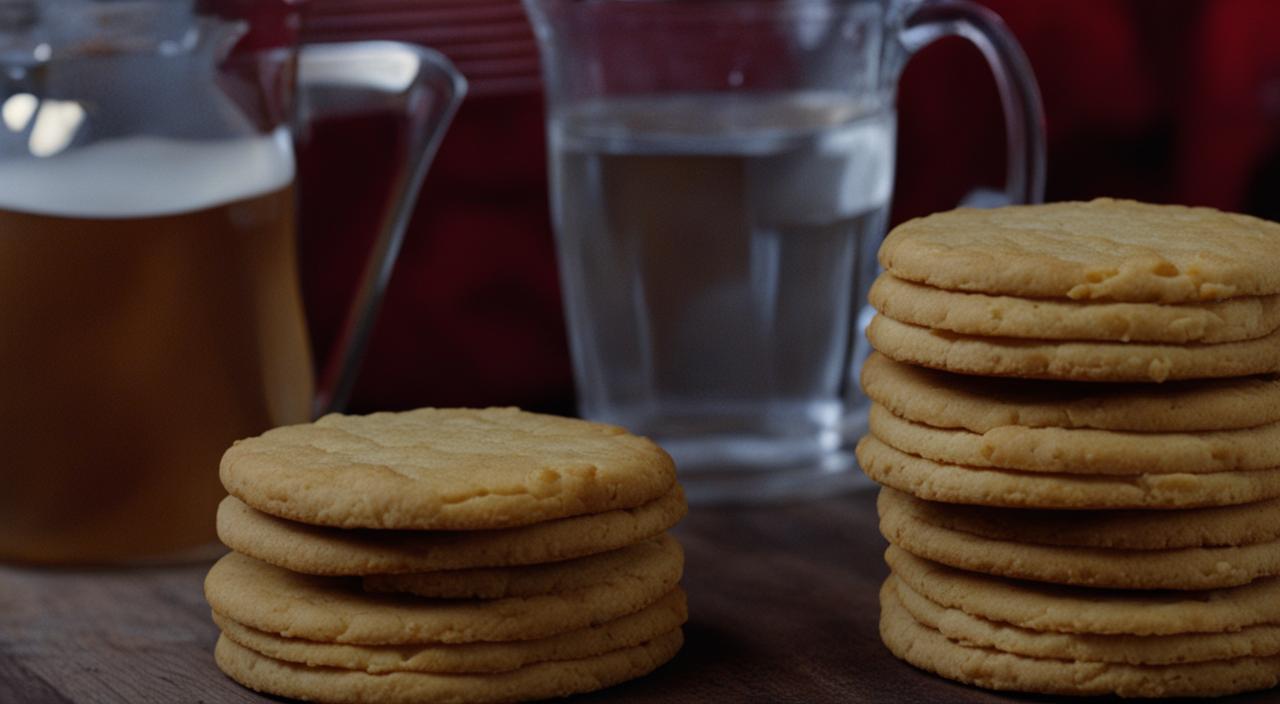 Can biscuits be made with water instead of milk?