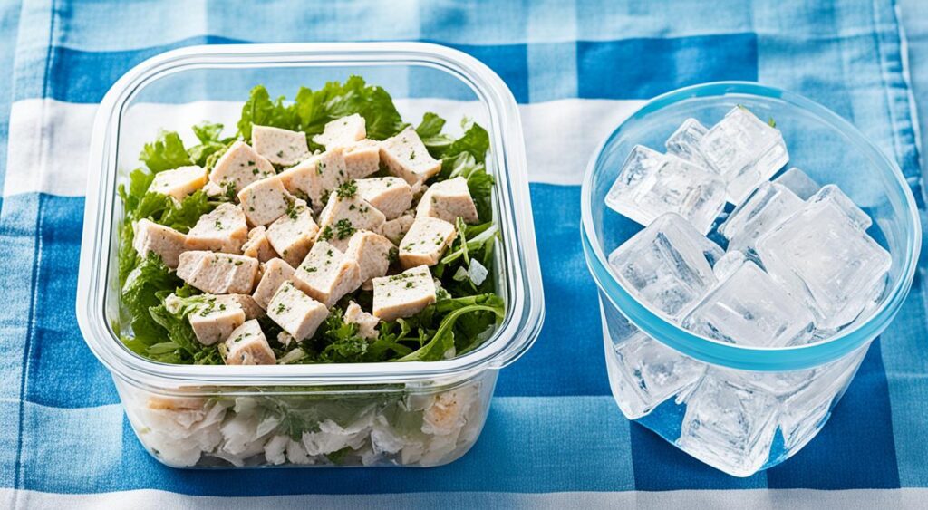 Chicken Salad Storage