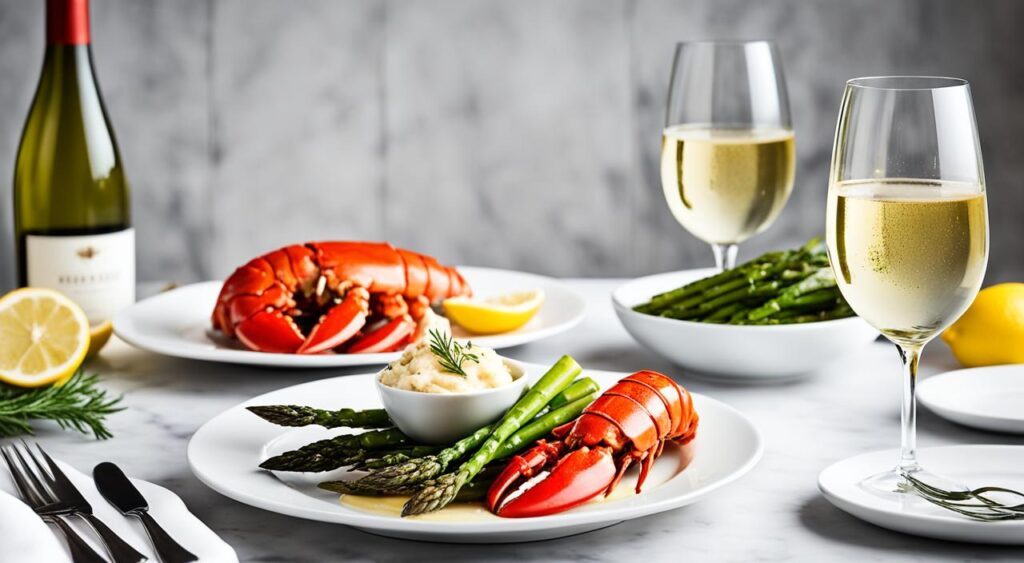 Decadent Dinner Combinations with Lobster Claw