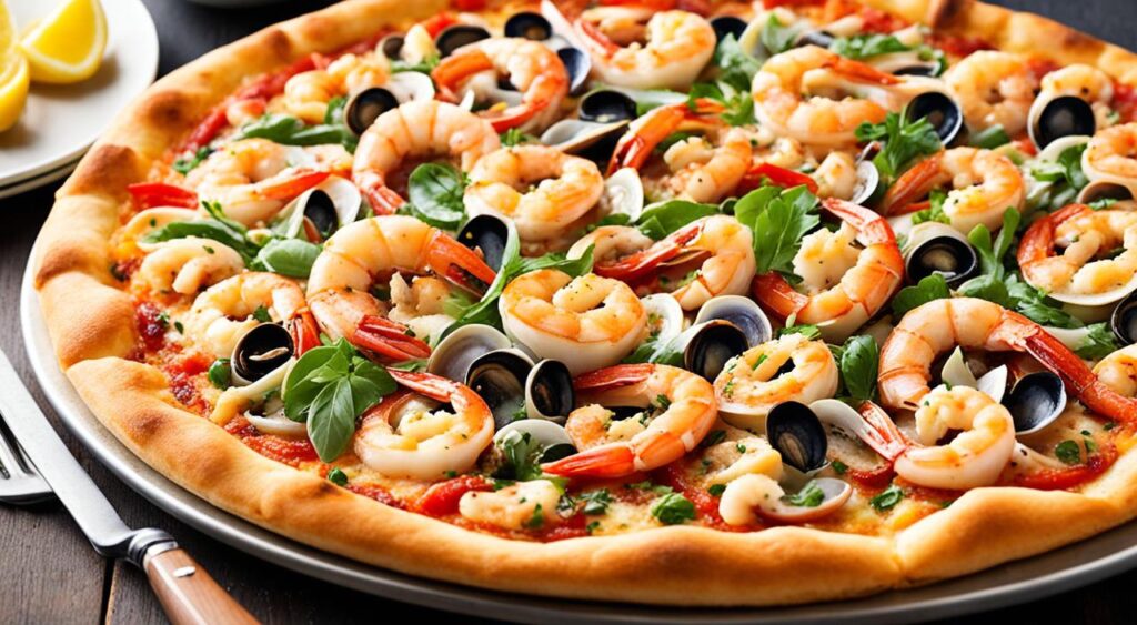 Do Italians eat shrimp on pizza?