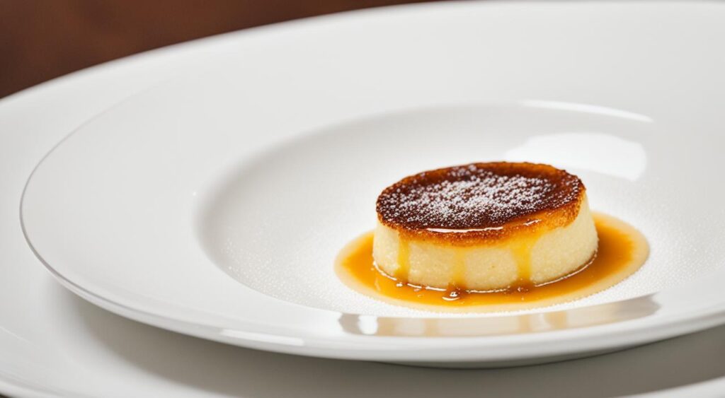 French crème brûlée dessert