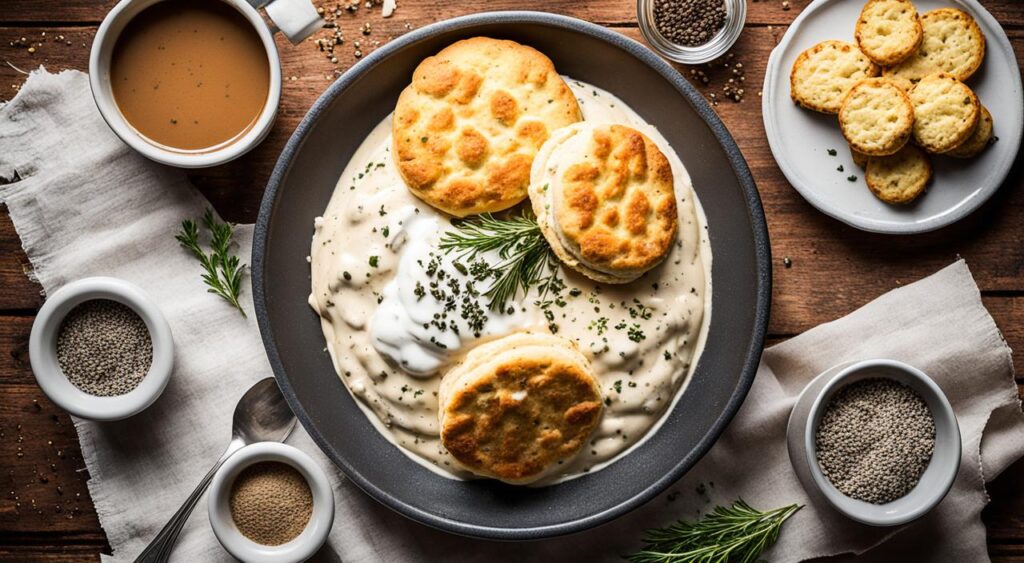 Hardees biscuit and gravy