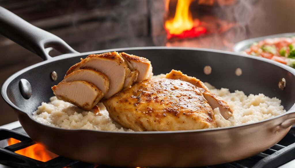 Is it safe to cook chicken from frozen?