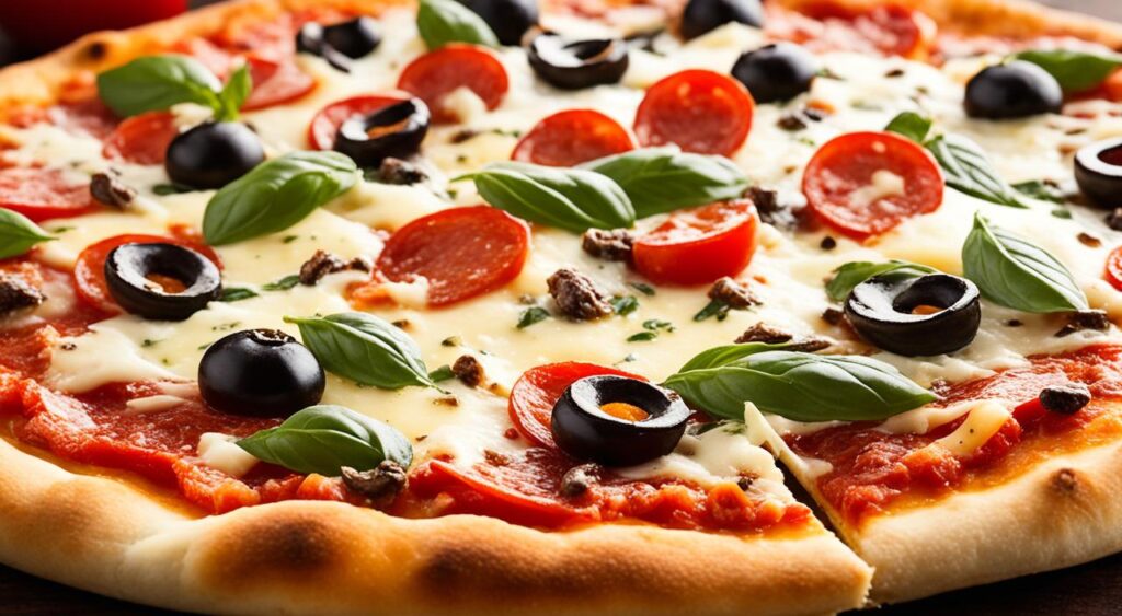 Is pizza junk food in Italy?