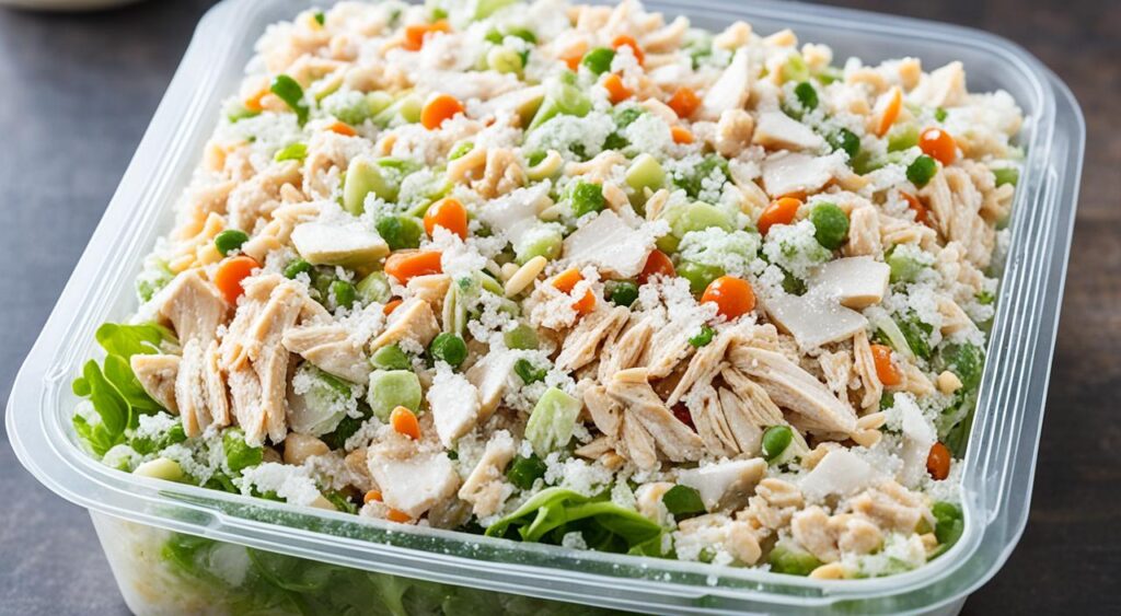 Long Term Storage Chicken Salad