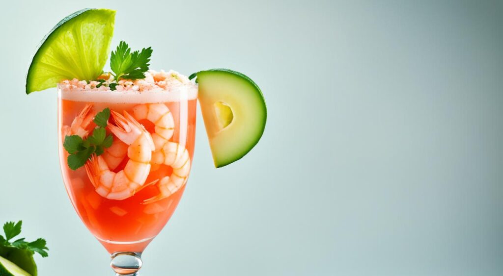 Mexican shrimp cocktail