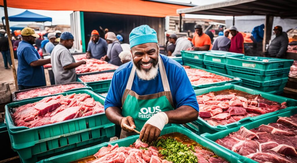 Souse Meat Distribution