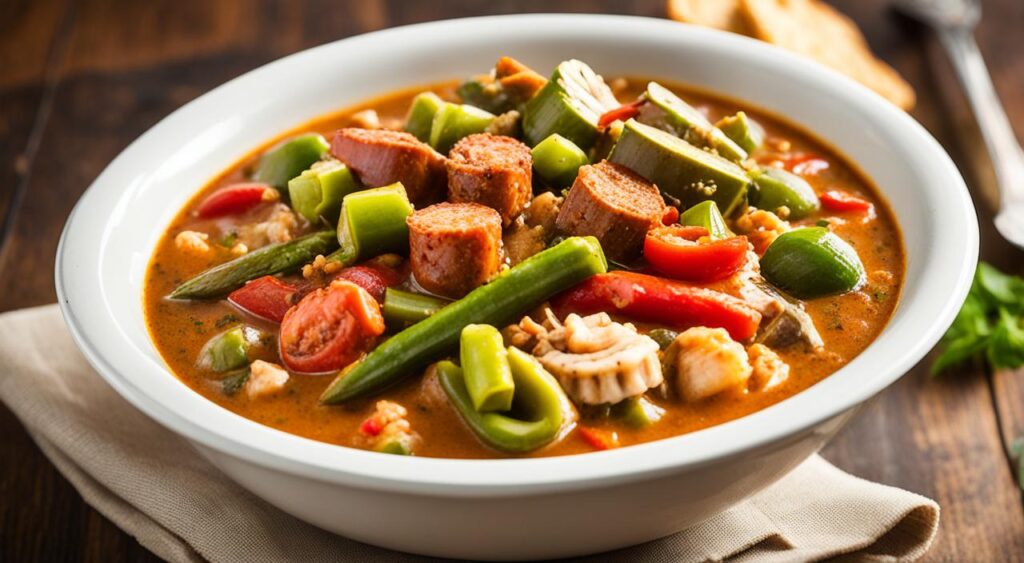 Spice up gumbo recipe