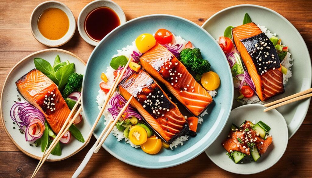 Teriyaki Salmon Variations