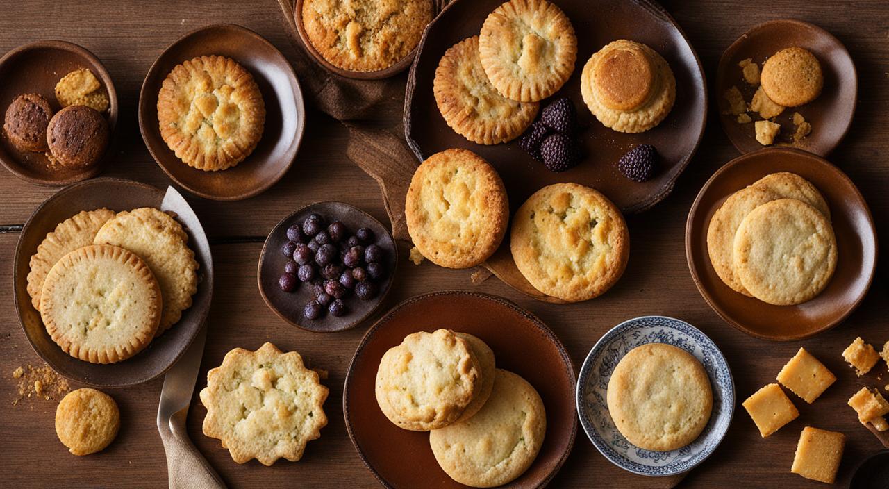 What are the 4 types of biscuits?