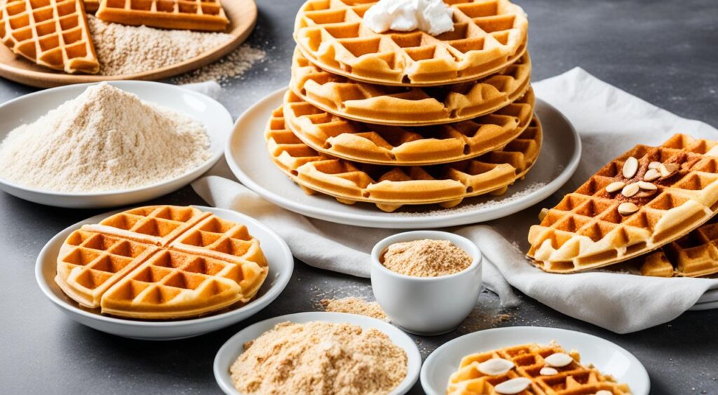 What type of flour is best for waffles?