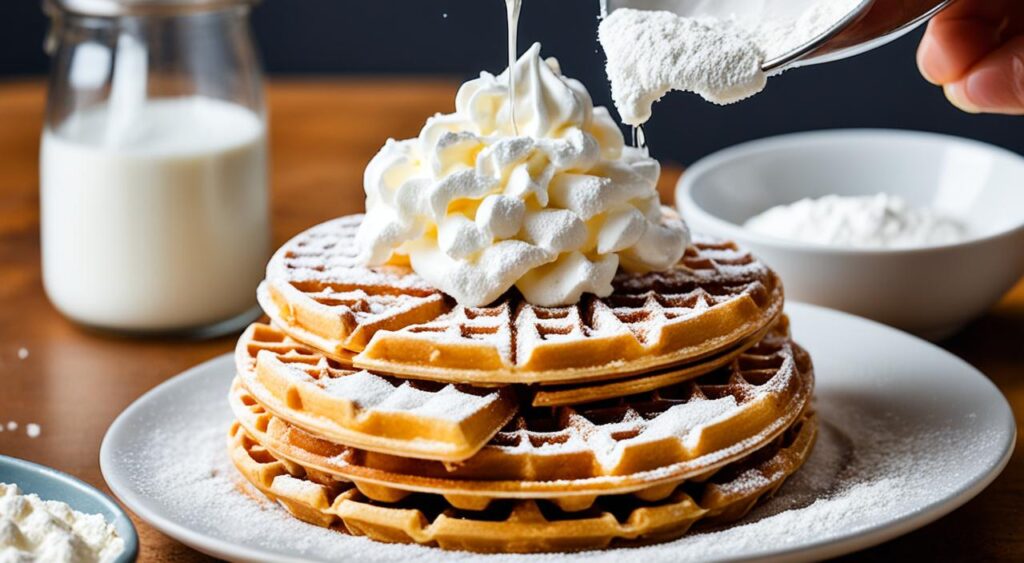 best flour for homemade waffles