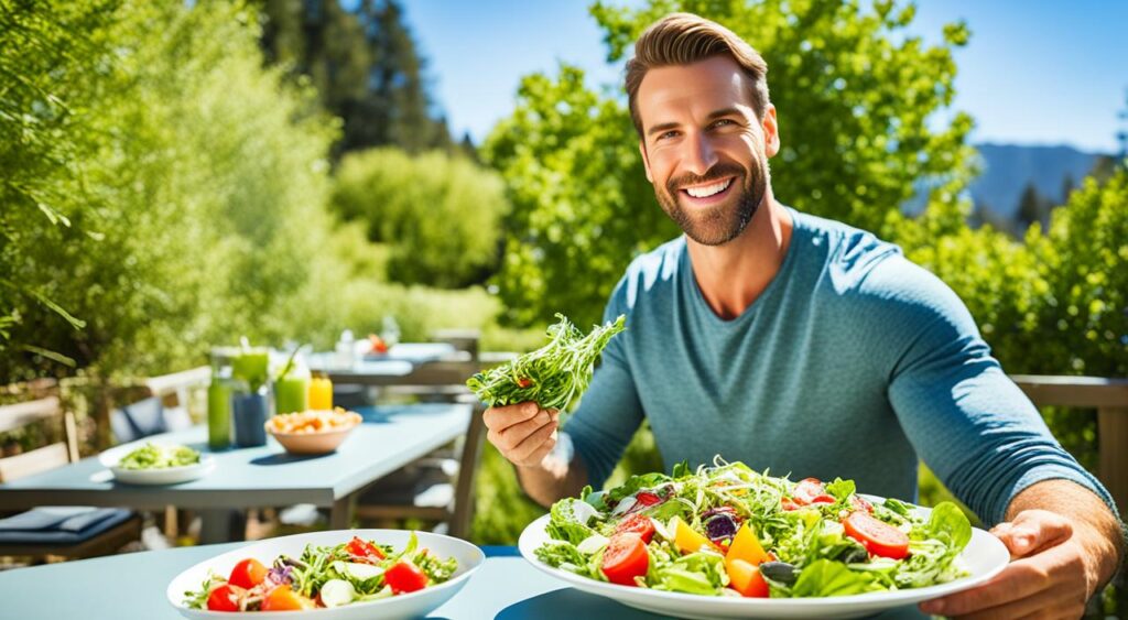 best time to eat salad