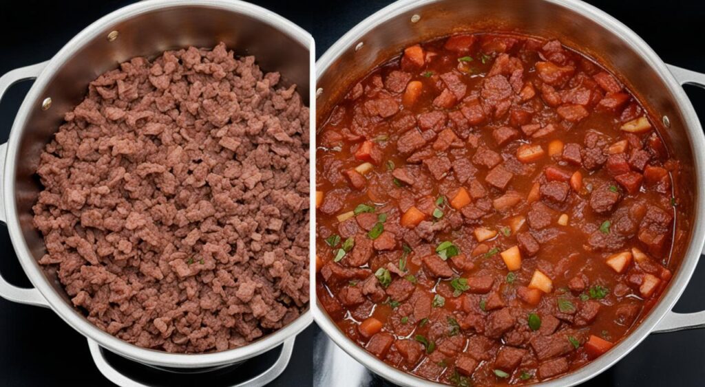 carne picada and stew meat comparison