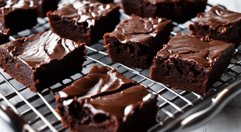 chewy brownies image