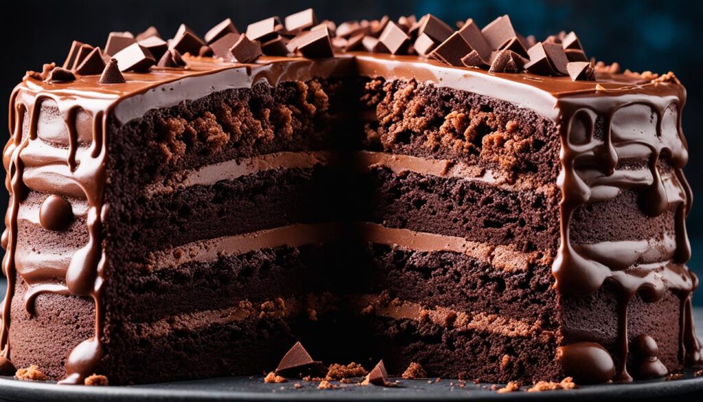 chocolate cake texture