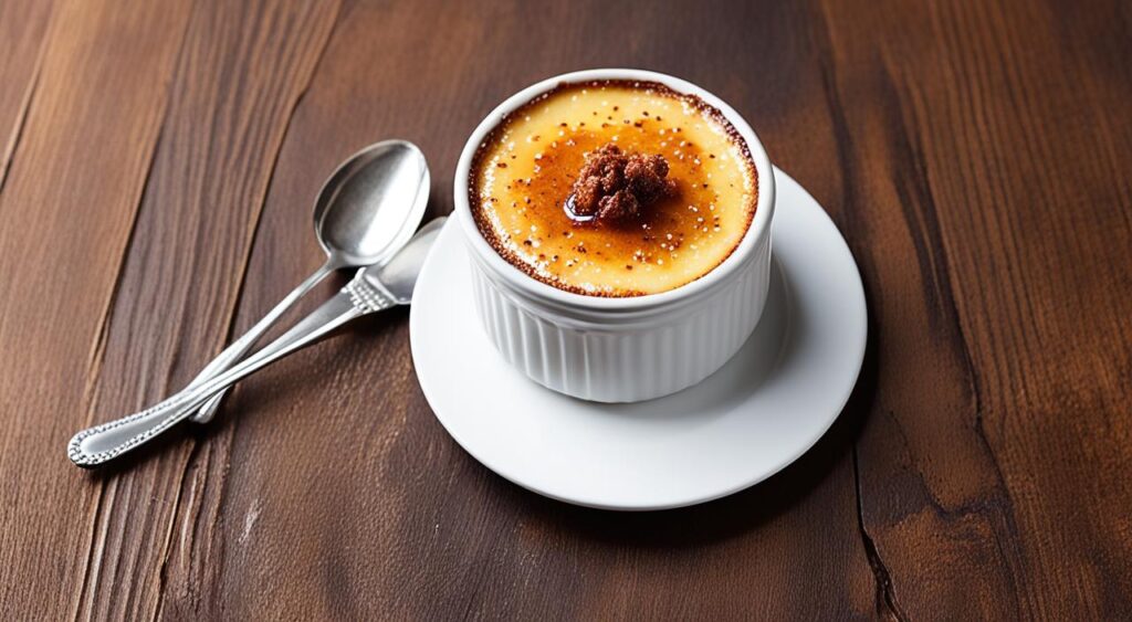 crème brûlée burnt sugar topping