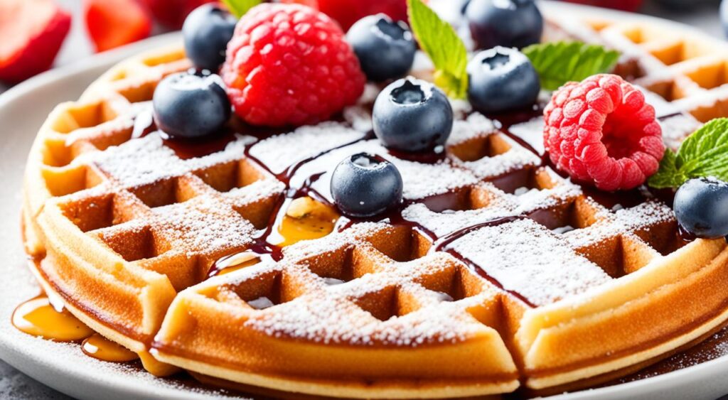 crispy gluten free waffles