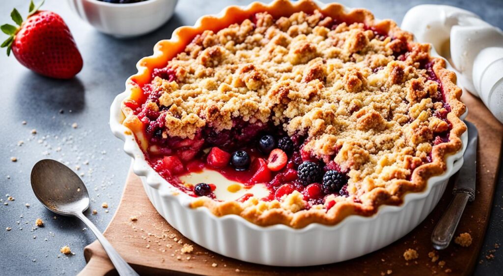 crumble dessert