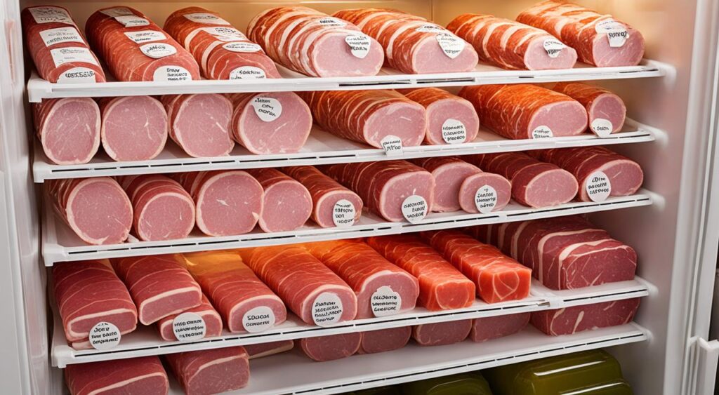 deli meat storage guidelines