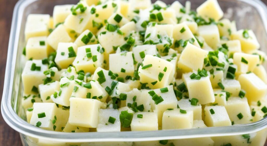 does potato salad freeze well