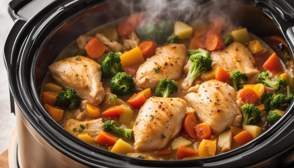 easy crockpot frozen chicken dishes