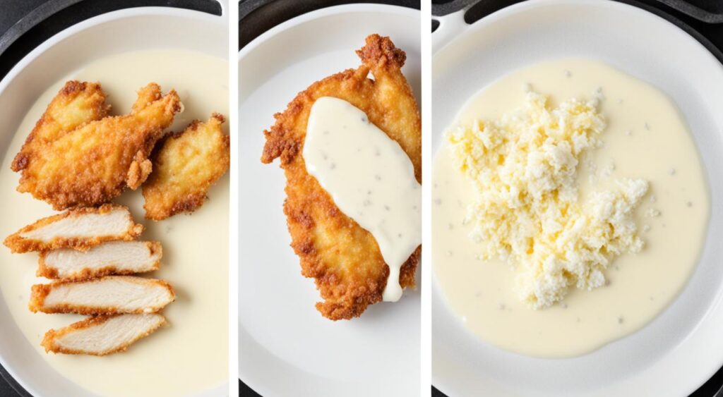 frying with buttermilk vs milk