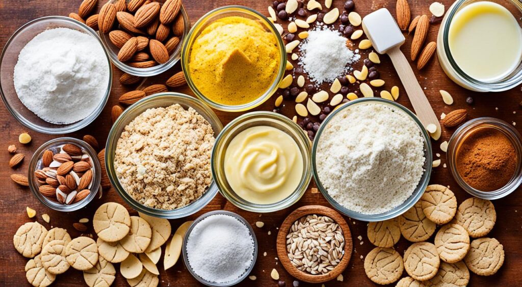 gluten free cookie ingredients image