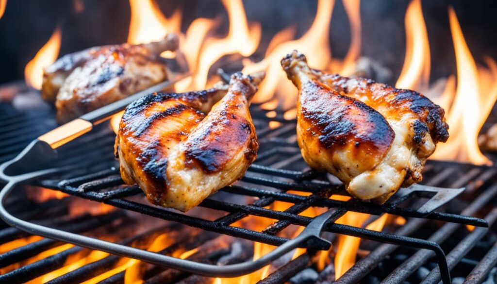 how long to grill chicken legs