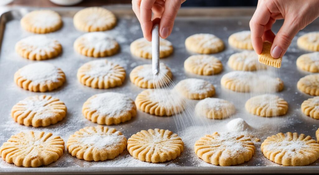 how to achieve crispy biscuits