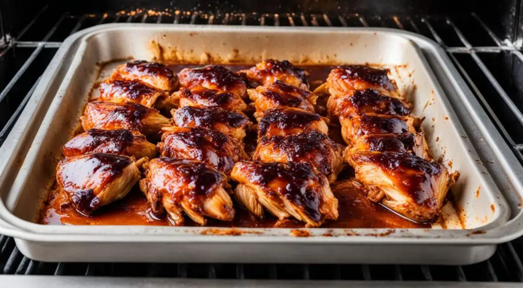 reheating pulled BBQ chicken