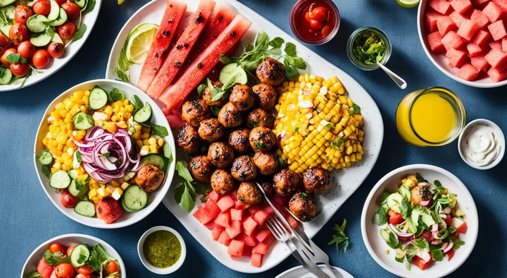 side dishes for BBQ meatballs