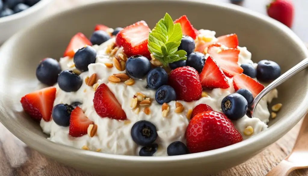 sweet cottage cheese add-ins