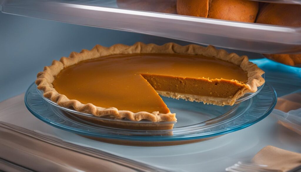 sweet potato pie refrigeration