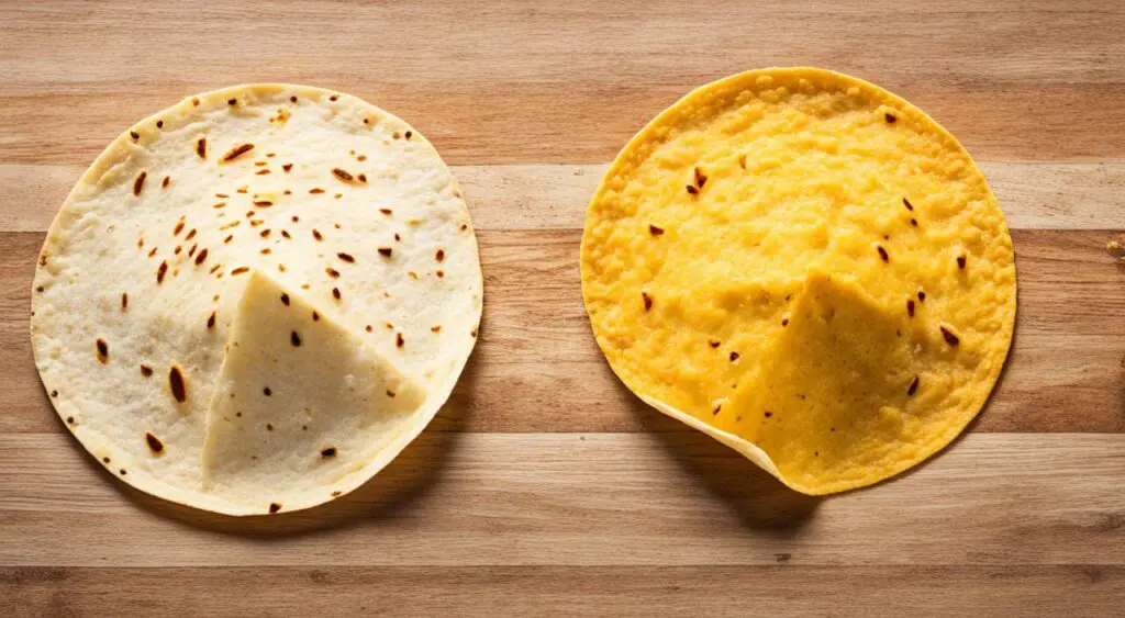 taco shell vs tortilla