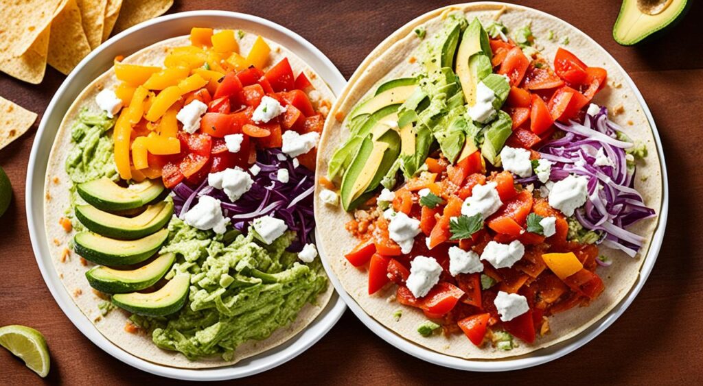 vegetarian taco options